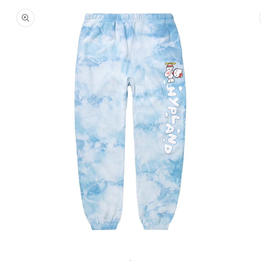 Hello Kitty Clouds Sweatpants Tie Dye